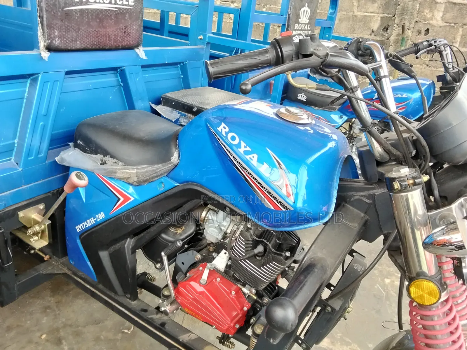 New Royal Motorcycle 2025 Blue