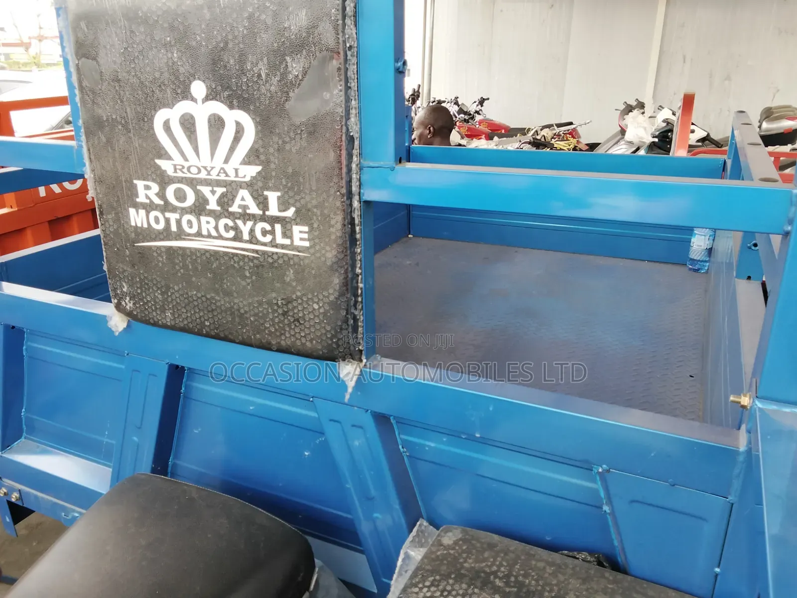 New Royal Motorcycle 2025 Blue