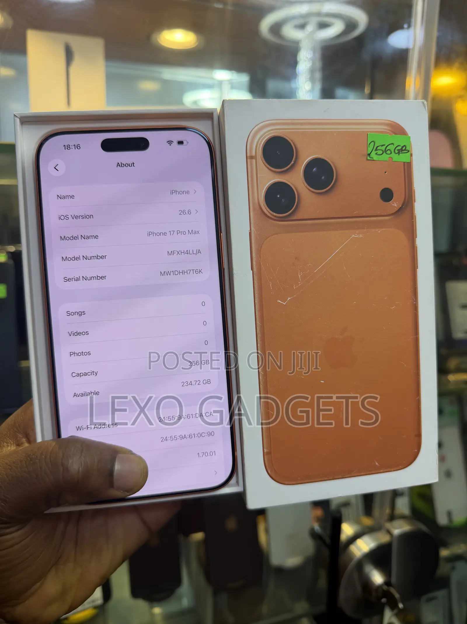 Apple iPhone 17 Pro Max 256 GB Orange