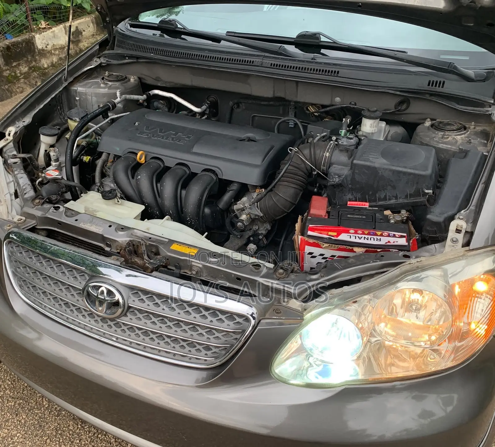 Toyota Corolla Sedan Automatic 2004 Gray