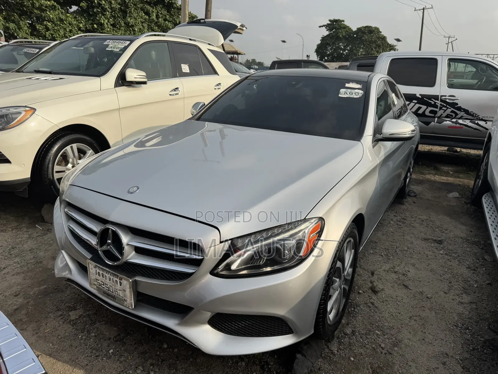 Mercedes-Benz C300 Base 4Matic Sedan AWD (2.0L 4cyl 7A) 2016 Gray