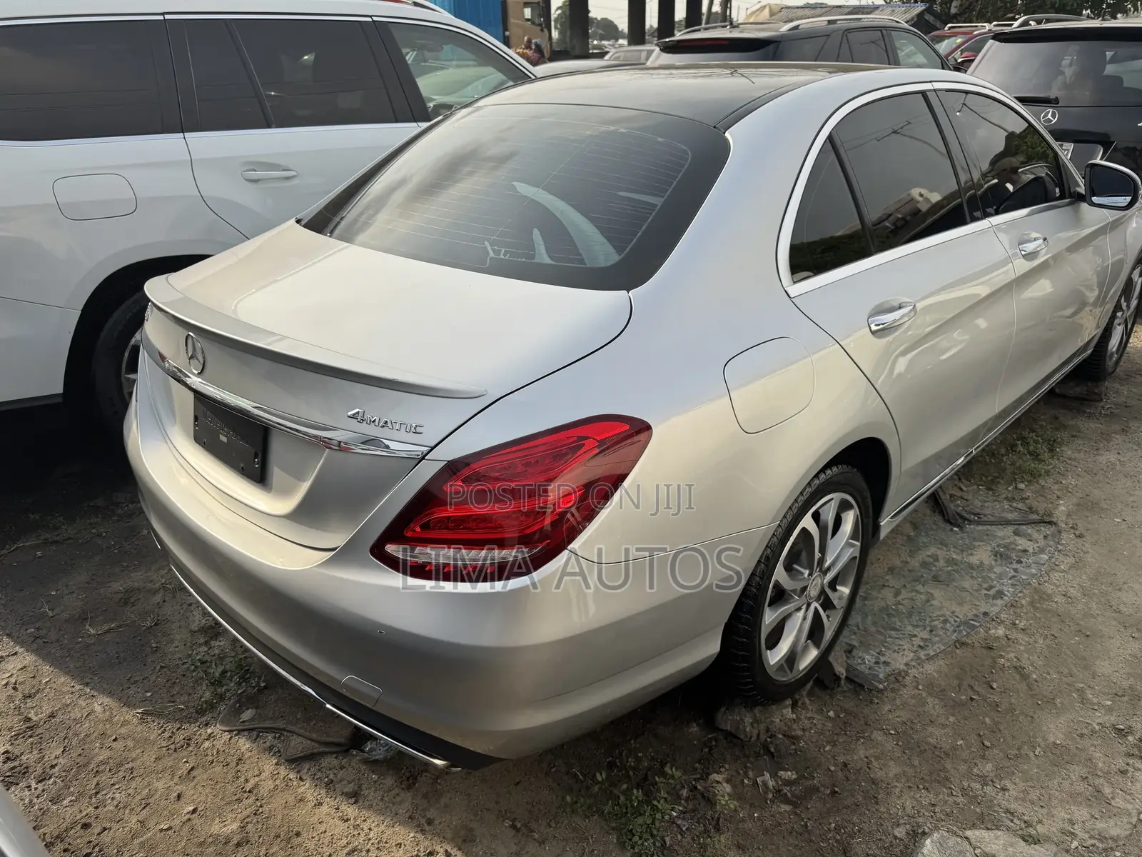 Mercedes-Benz C300 Base 4Matic Sedan AWD (2.0L 4cyl 7A) 2016 Gray