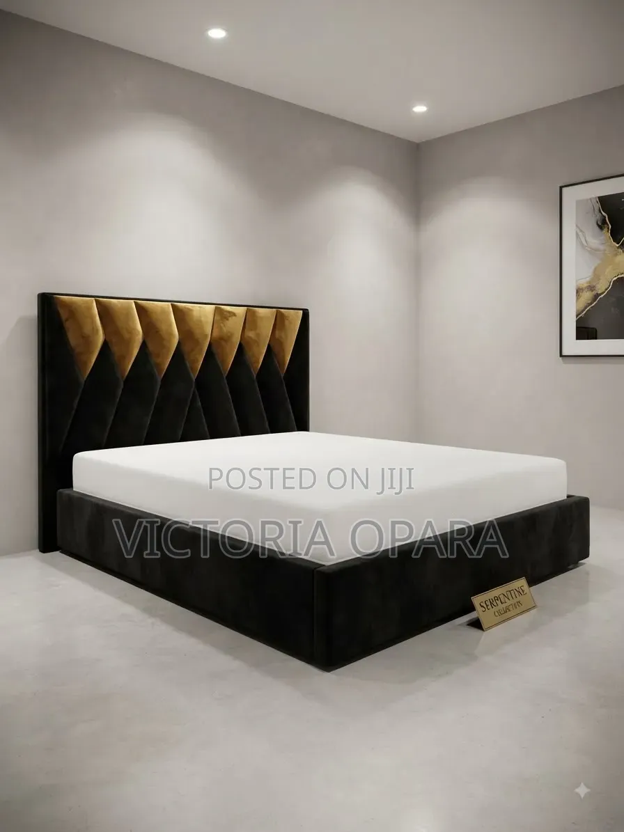 Quality 6by6 Orthopedic Mattress With Bedframe Available for Pickup