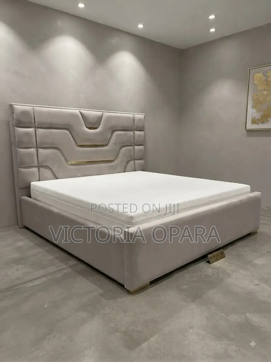 Quality 6by6 Orthopedic Mattress With Bedframe Available for Pickup
