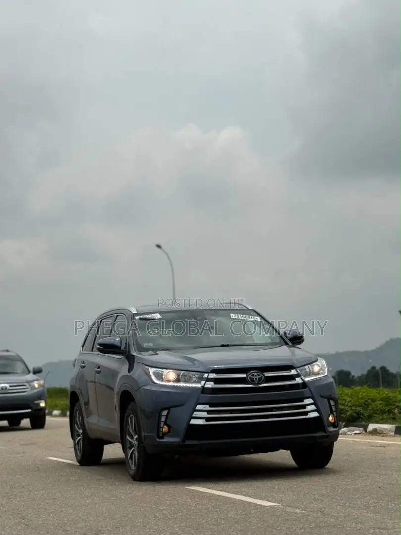 Toyota Highlander XLE 2019 Blue