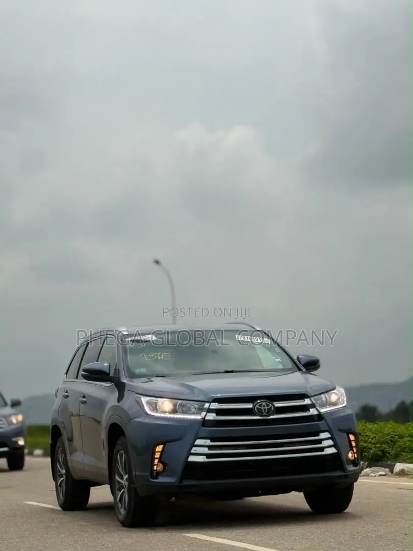 Toyota Highlander XLE 2019 Blue
