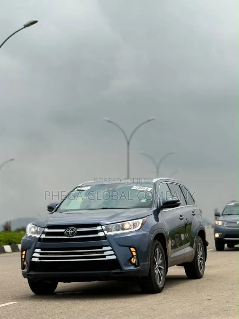 Toyota Highlander XLE 2019 Blue