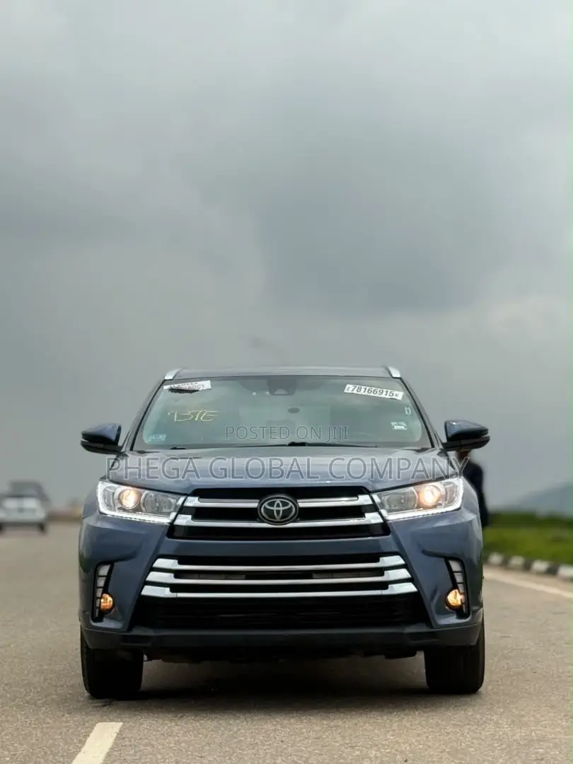 Toyota Highlander XLE 2019 Blue