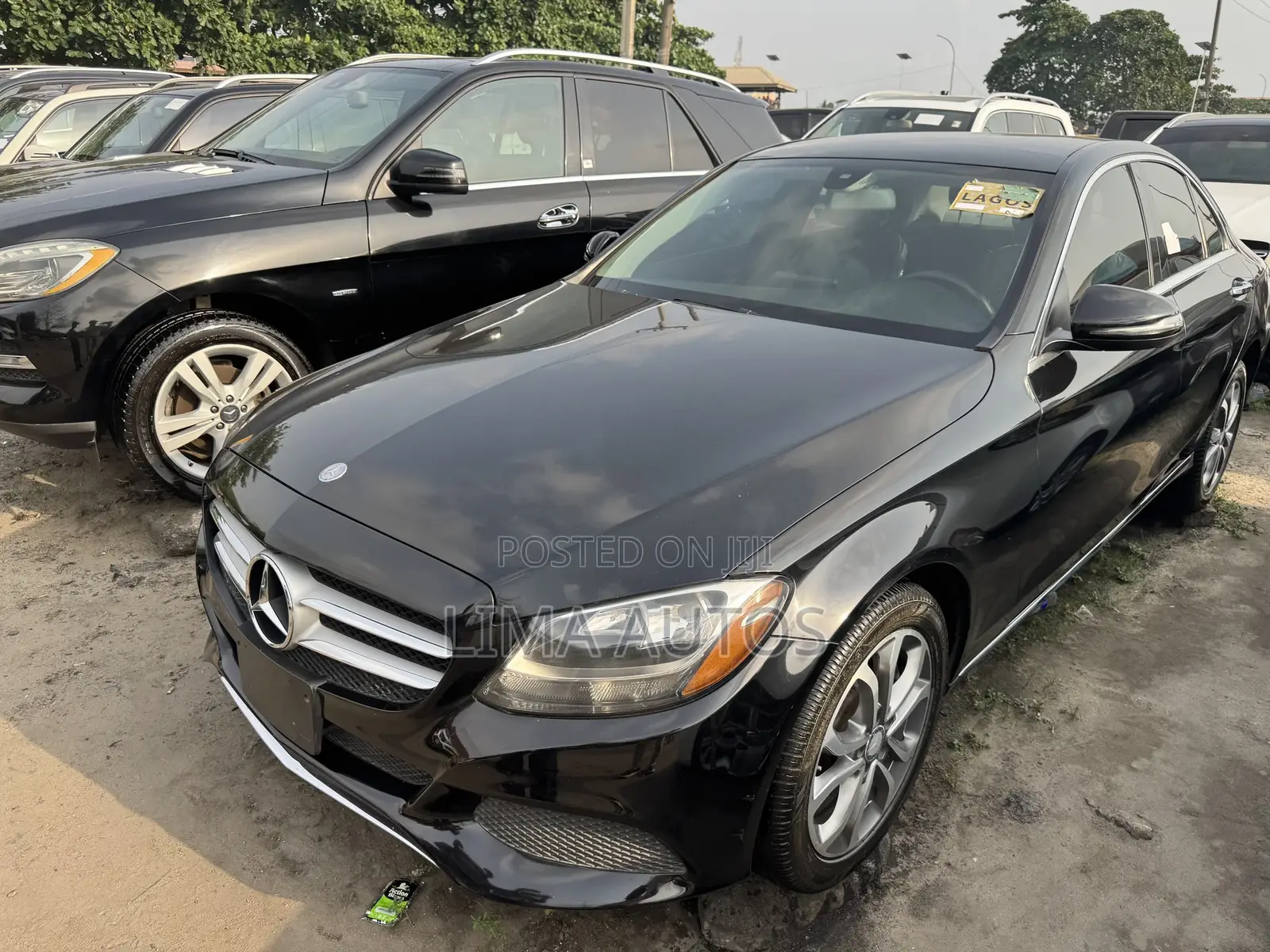 Mercedes-Benz C300 Base 4Matic Sedan AWD (2.0L 4cyl 7A) 2016 Black