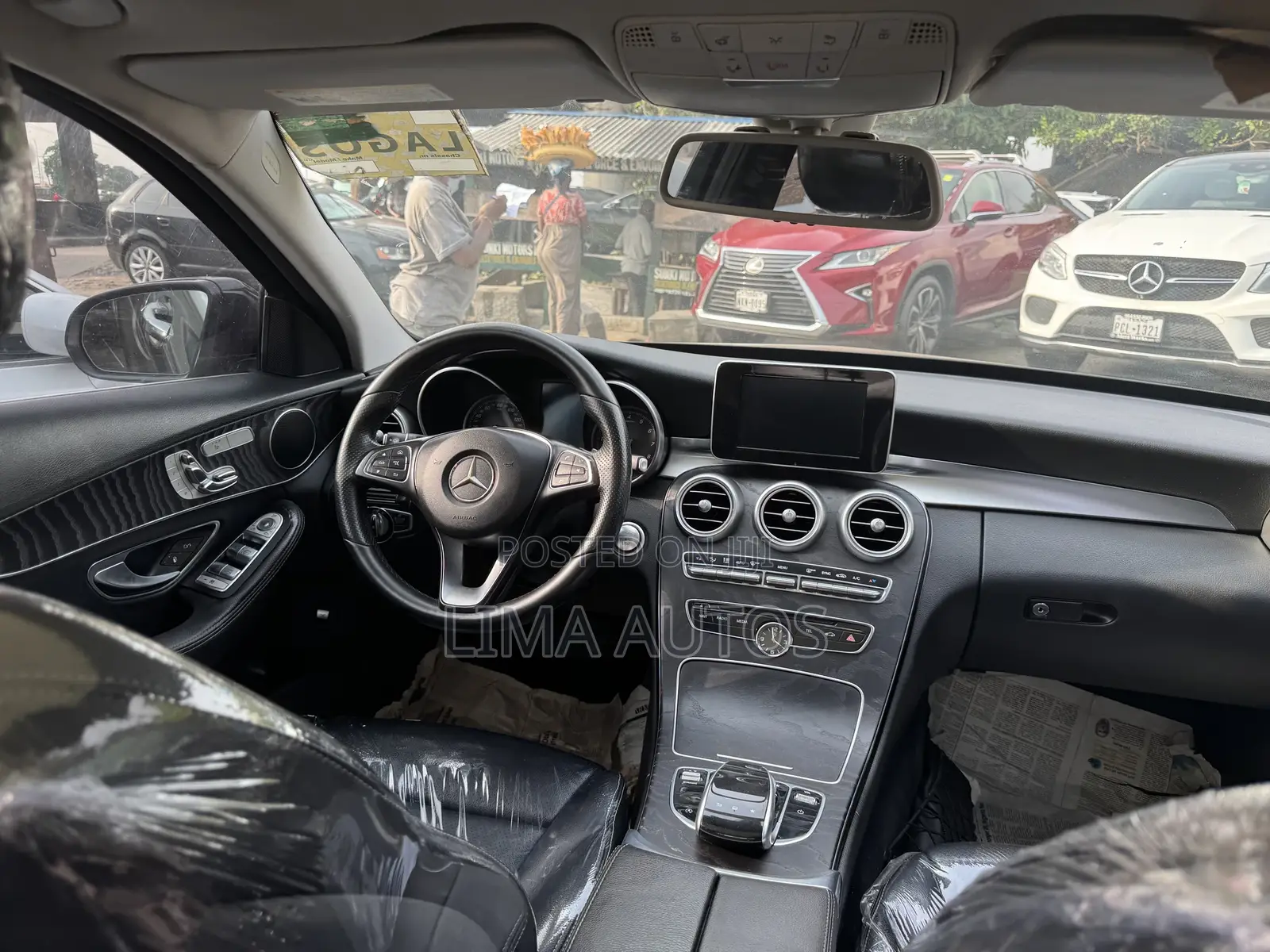 Mercedes-Benz C300 Base 4Matic Sedan AWD (2.0L 4cyl 7A) 2016 Black