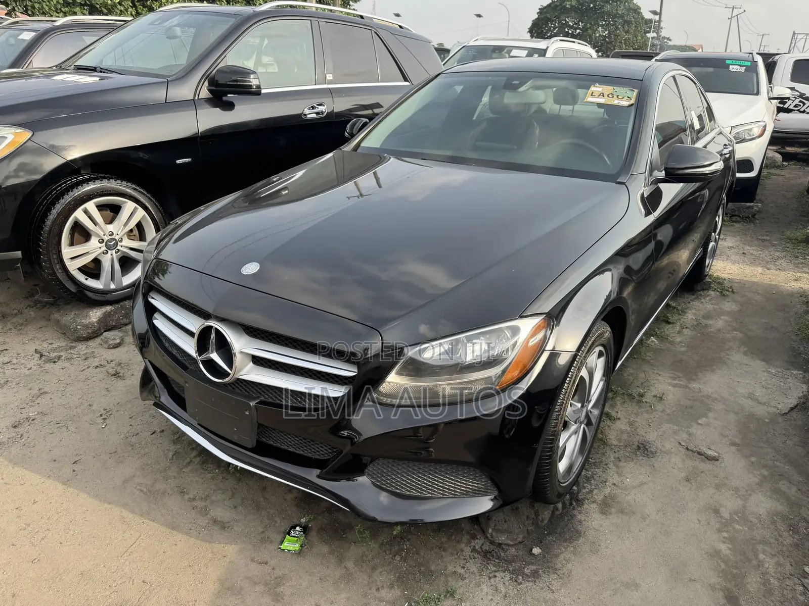 Mercedes-Benz C300 Base 4Matic Sedan AWD (2.0L 4cyl 7A) 2016 Black