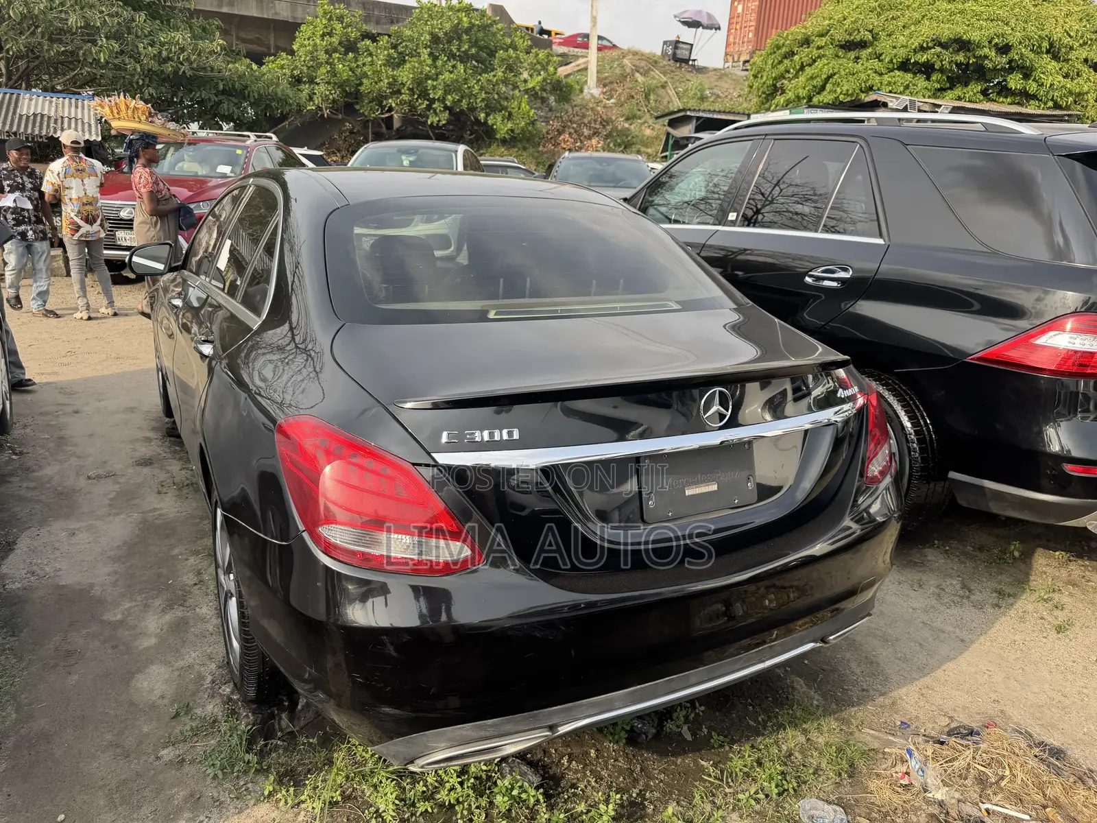 Mercedes-Benz C300 Base 4Matic Sedan AWD (2.0L 4cyl 7A) 2016 Black