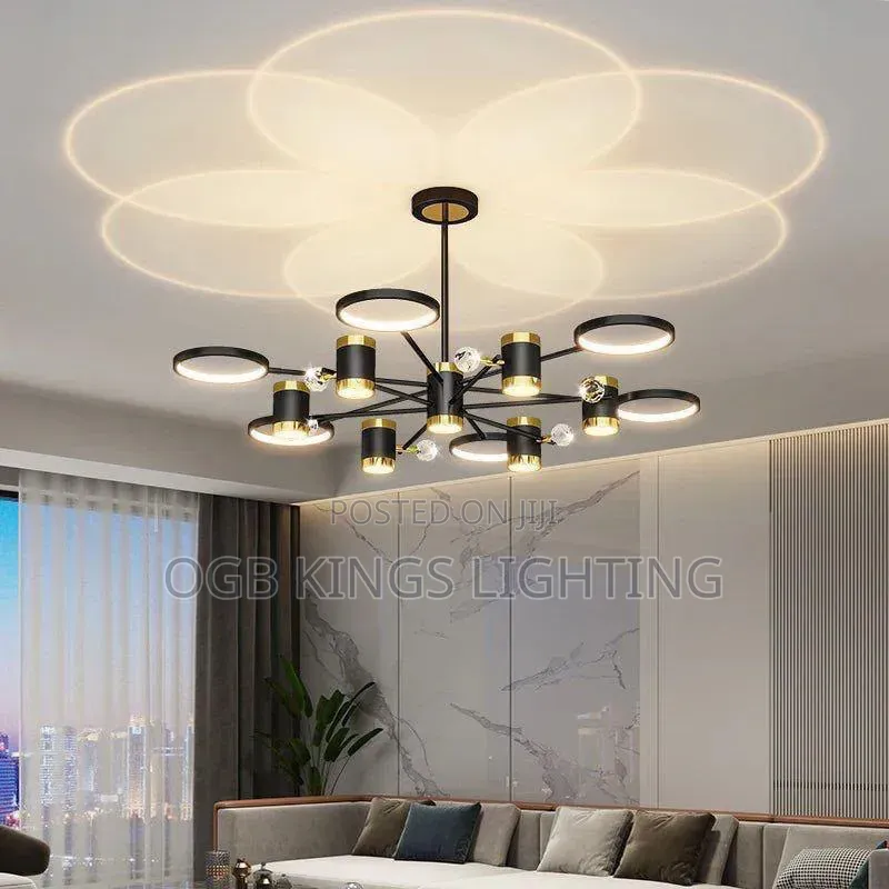 Led Chandelier Light for Living Room Lamp