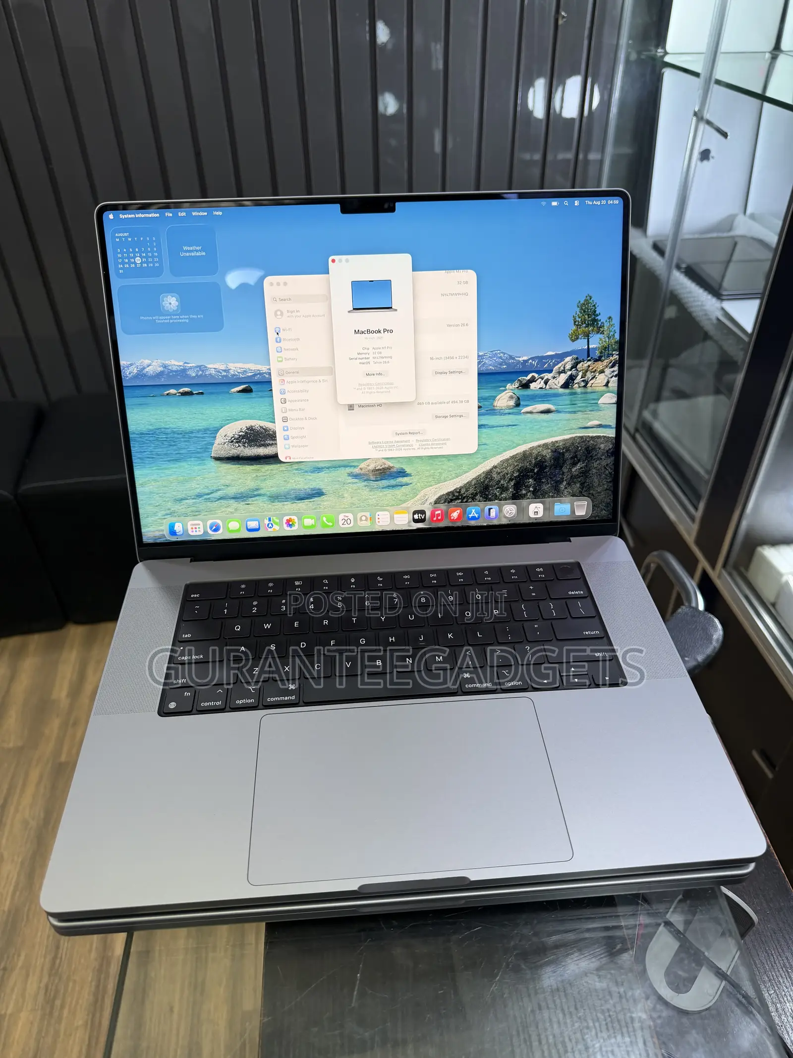 Laptop Apple MacBook Pro 2021 M1 32GB Apple M1 Pro SSD 512GB