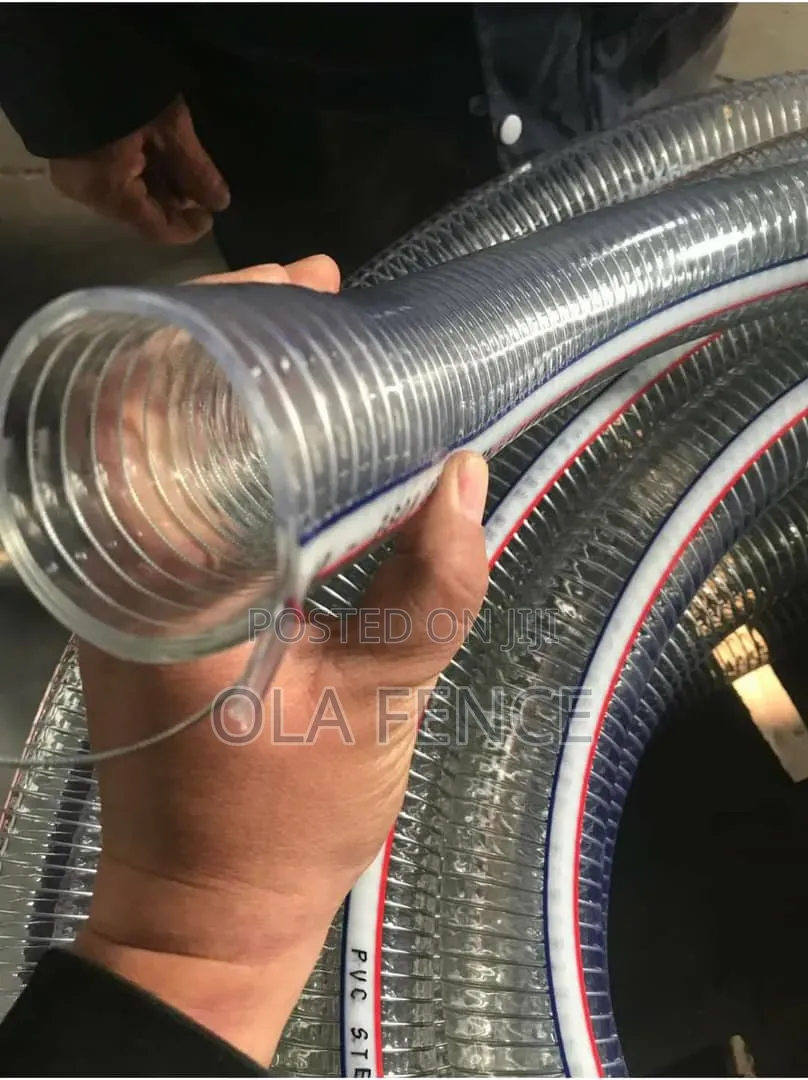 Transparent Diesel Petrol and Water Hose 3"