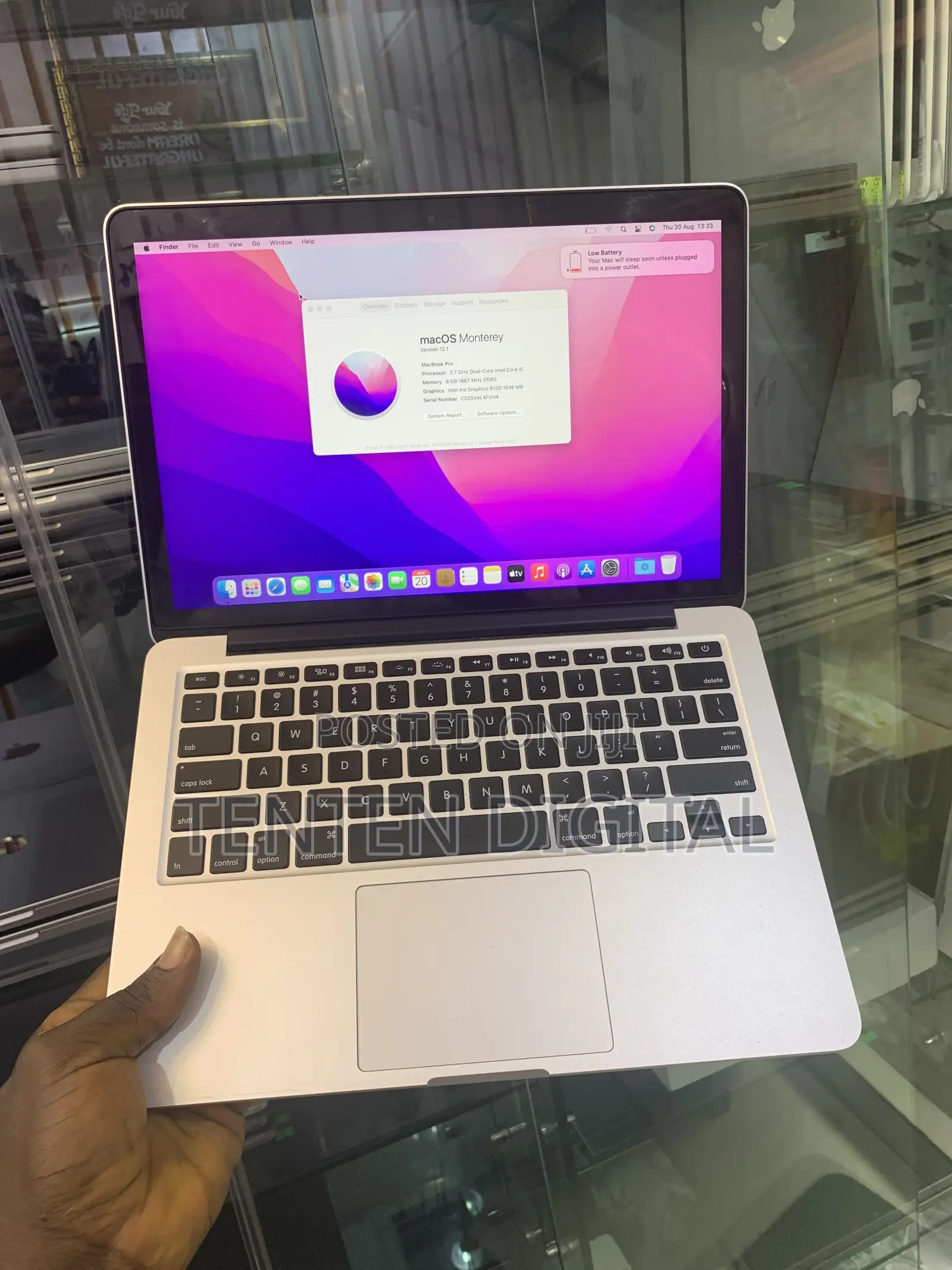 Laptop Apple MacBook 2015 8GB Intel Core i5 SSD 256GB