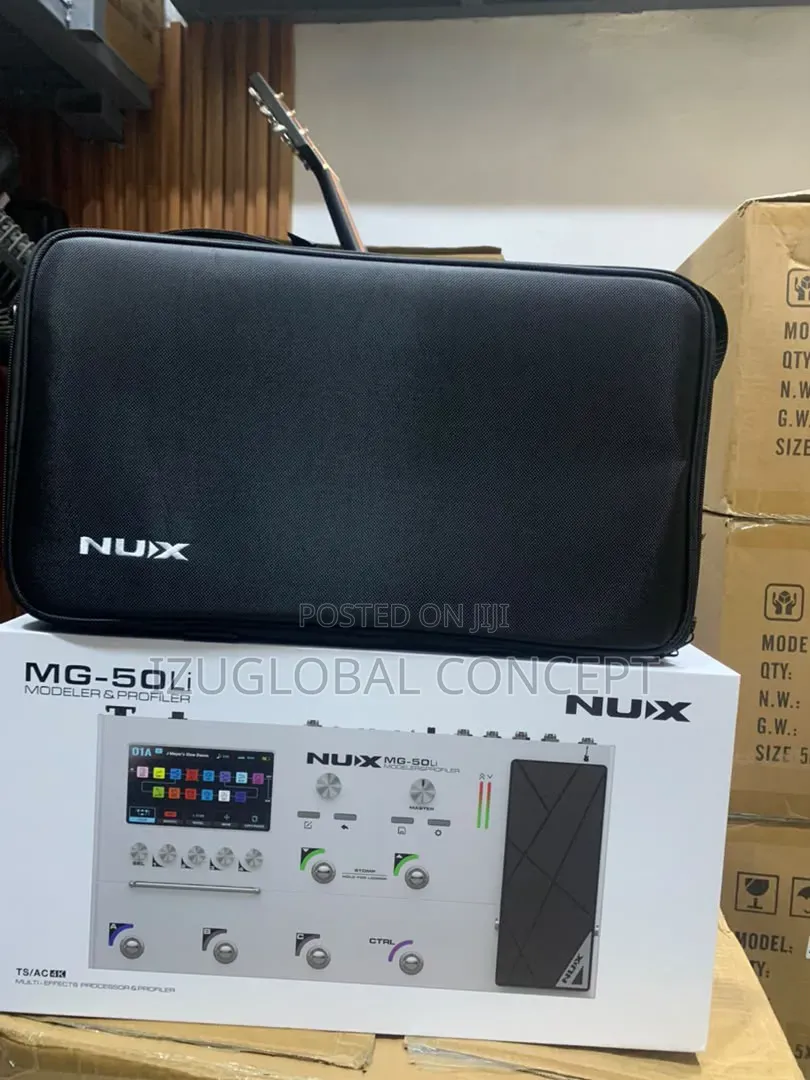 Nux MG-50Li Modeler Guitar Multi Effects Processor -White