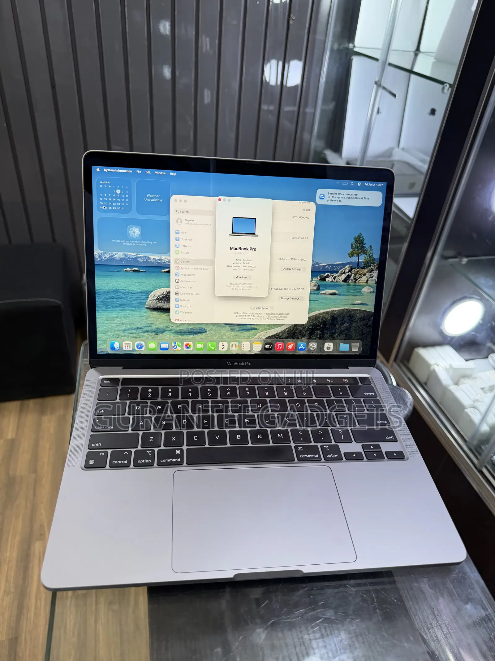 Laptop Apple MacBook Pro 2022 M2 24GB Apple M2 SSD 512GB