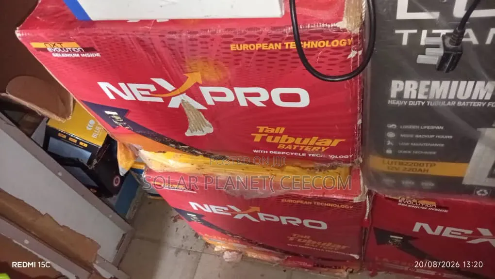 220ah Tall Tubular Battery