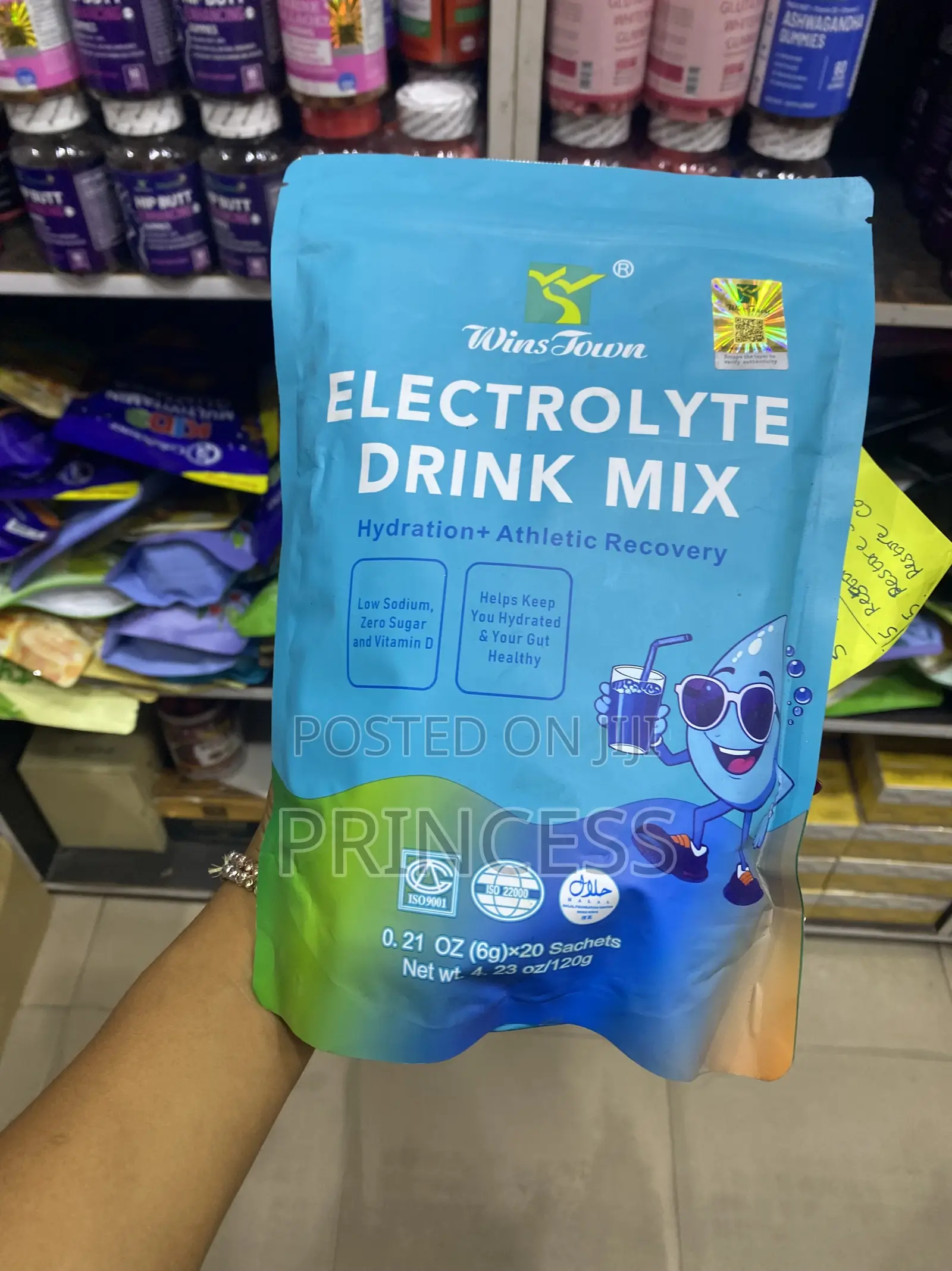 Electrolytes Drink Water