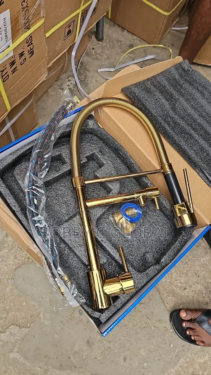 Luxury Gold Sink Mixer