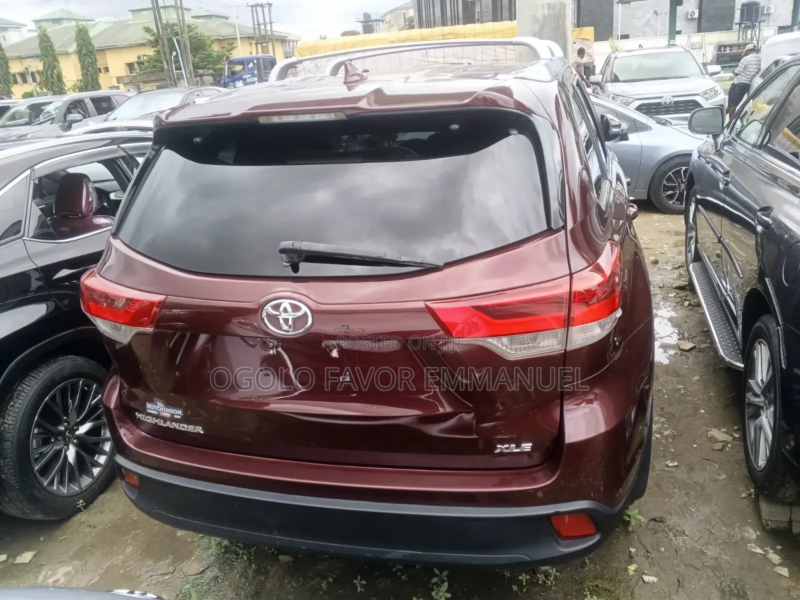 Toyota Highlander XLE 2019 Brown