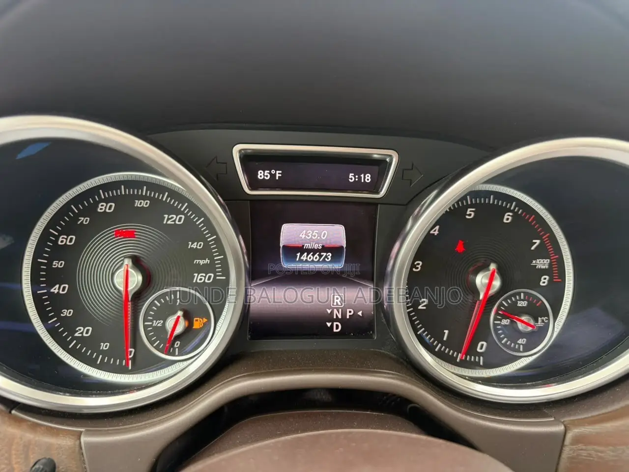 Mercedes-Benz GLE-Class 2016 Black