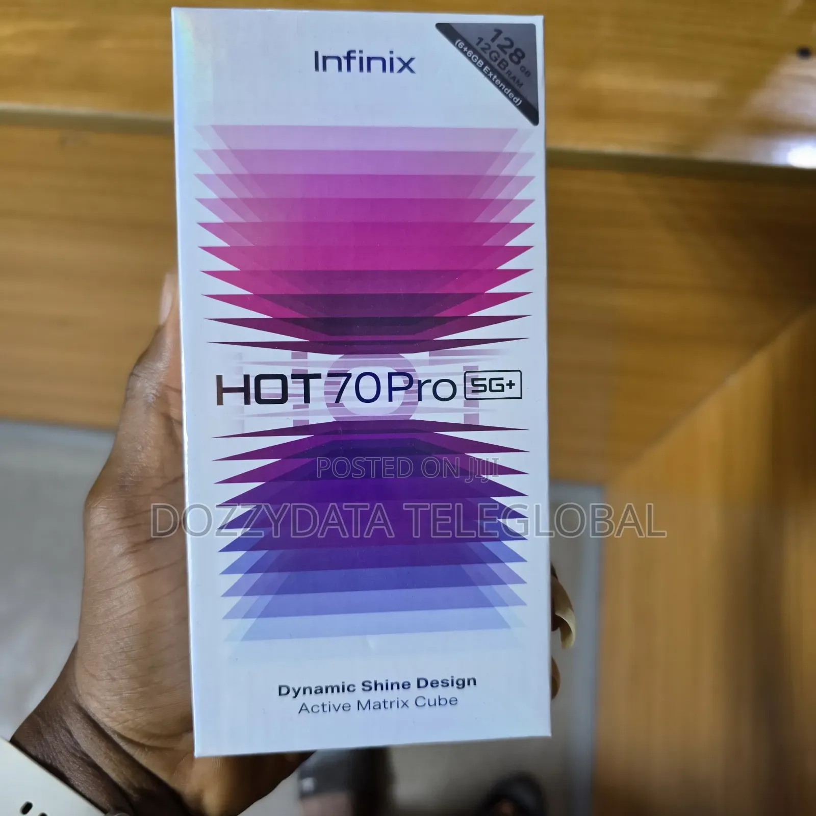 New Infinix Hot 70 Pro 5G+ 256 GB Black