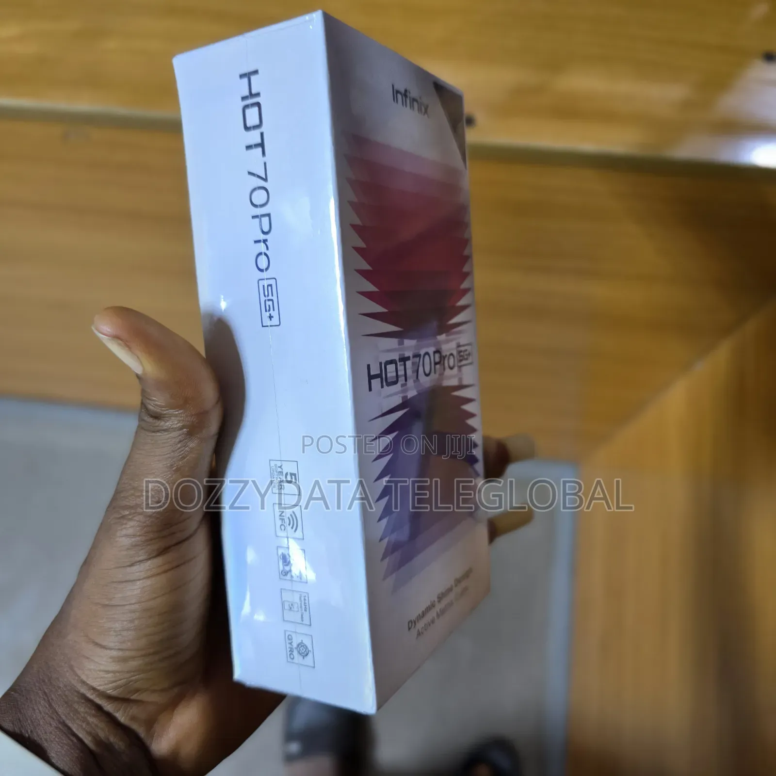 New Infinix Hot 70 Pro 5G+ 256 GB Black