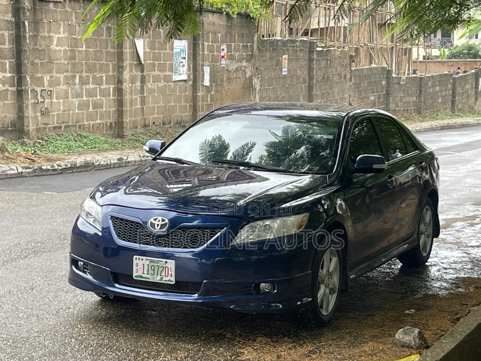 Toyota Camry 2.4 SE 2008 Blue