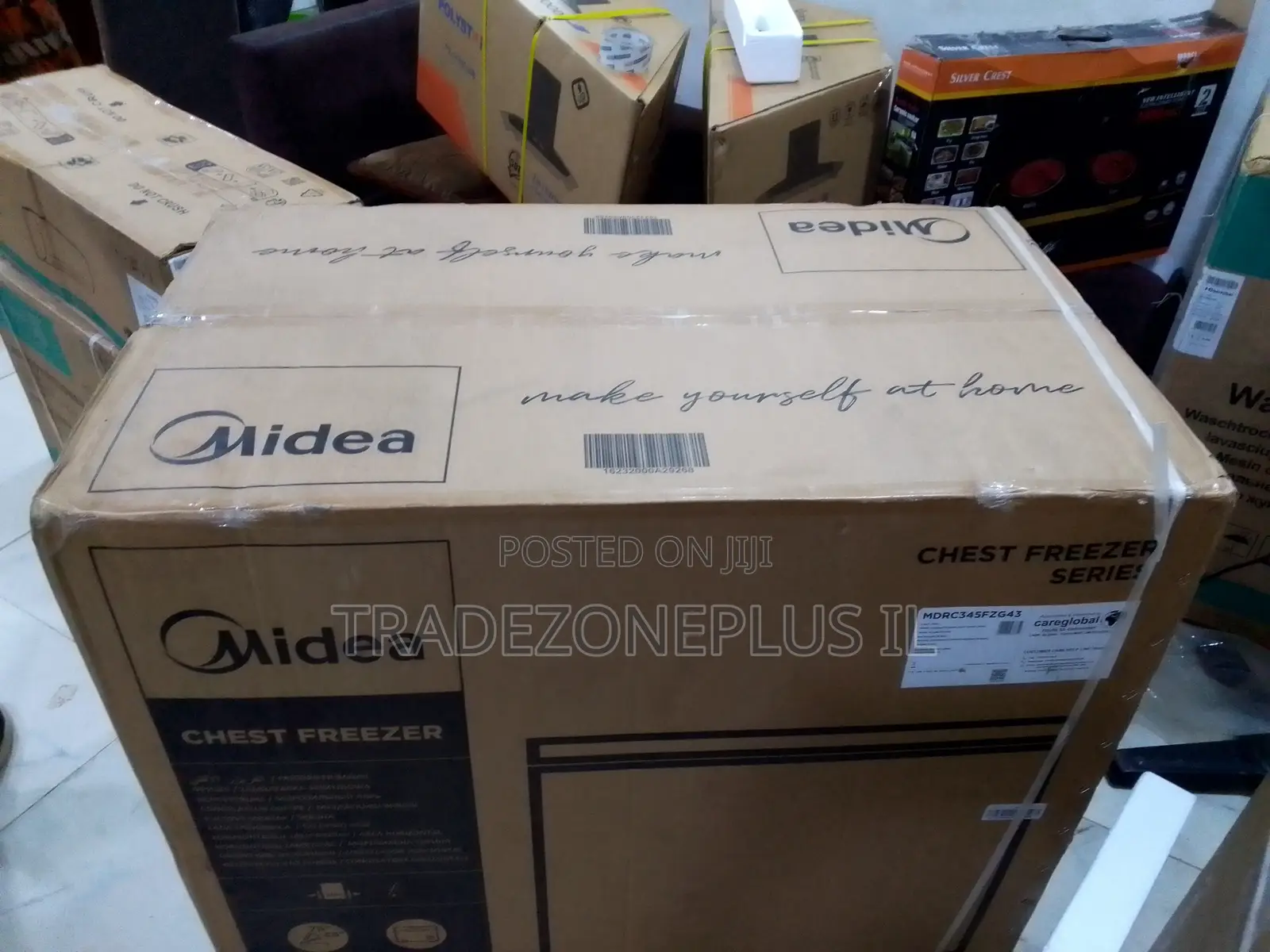 The Midea MDRC345FZG43 350-Litre 190V Chest Freezer Can Preserve Suita