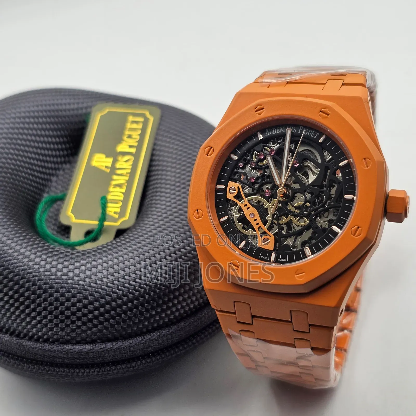 *AP Style Automatic Watch – Colorful Chain Strap | Male*