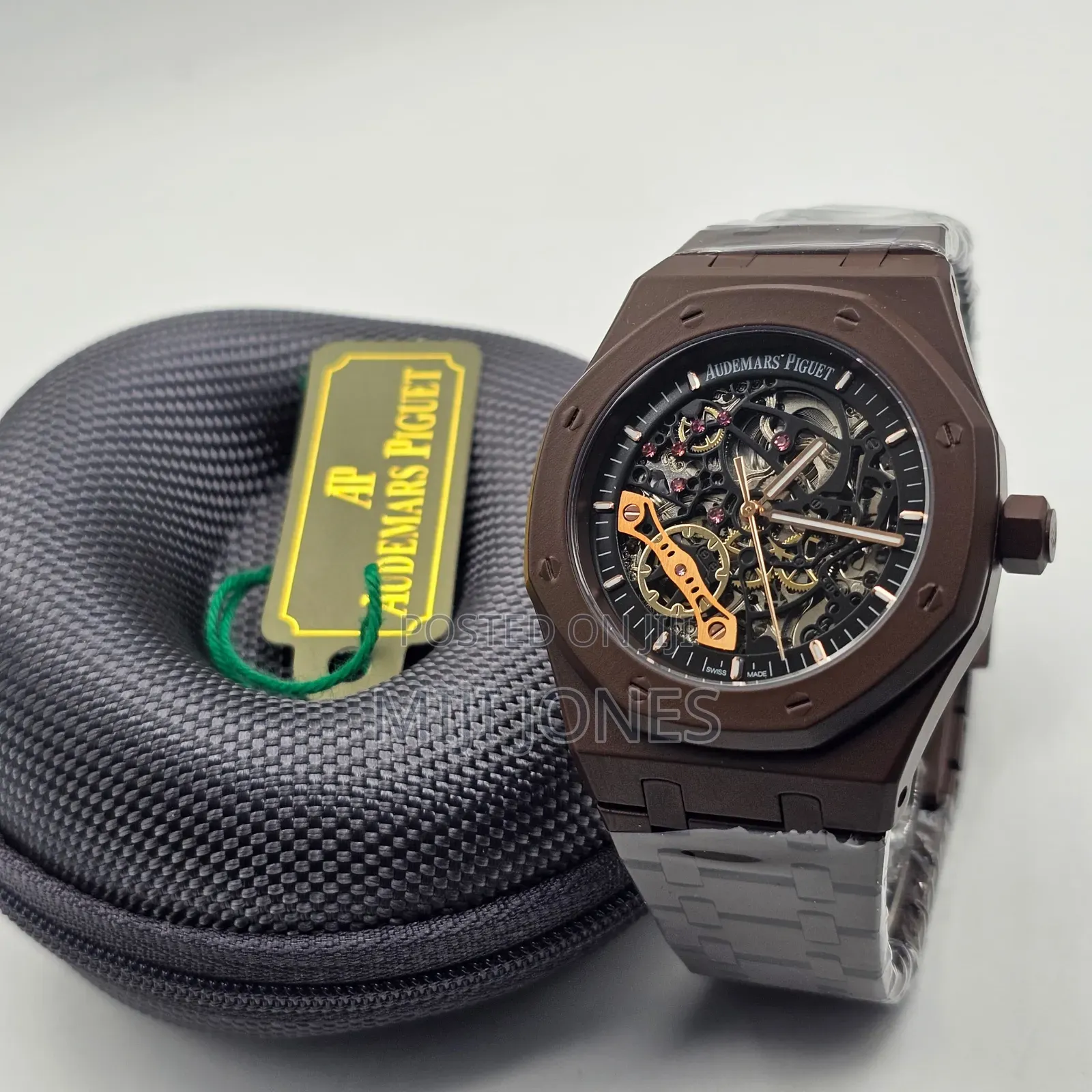 *AP Style Automatic Watch – Colorful Chain Strap | Male*