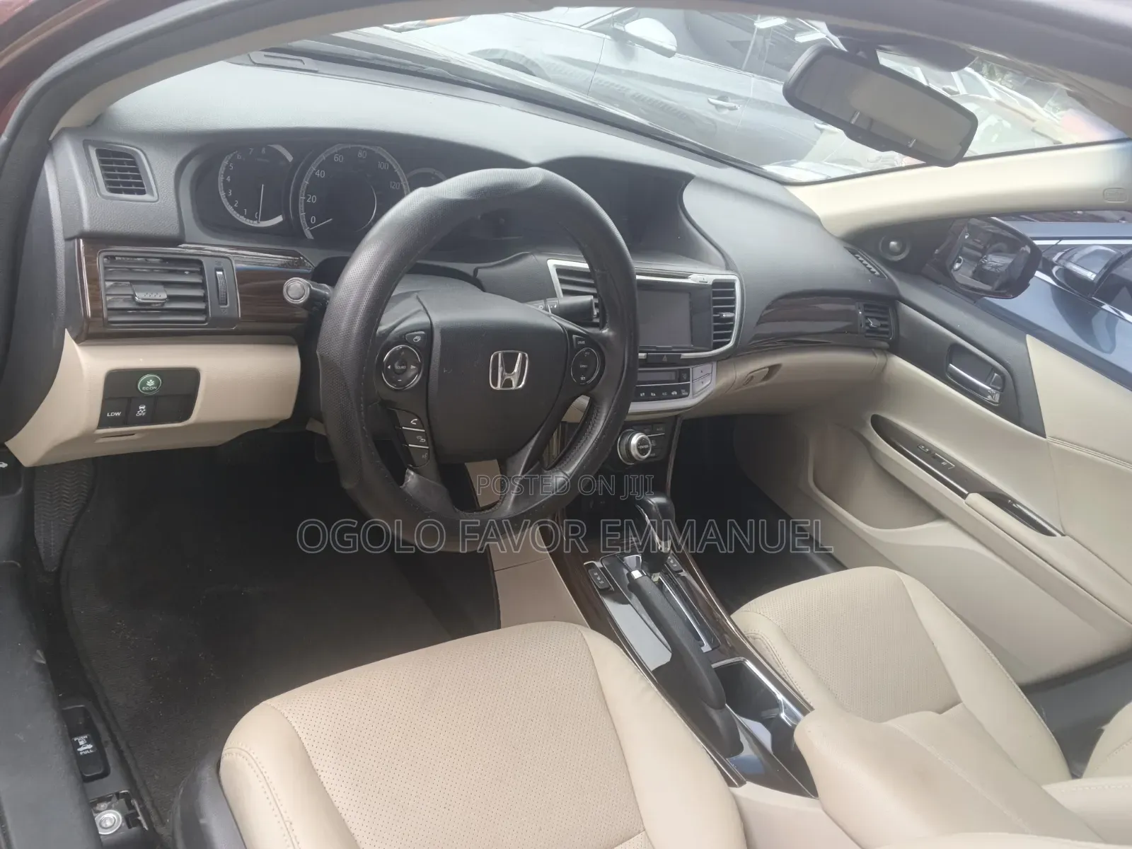 Honda Accord EX-L 4dr Sedan (2.4L 4cyl CVT) 2015
