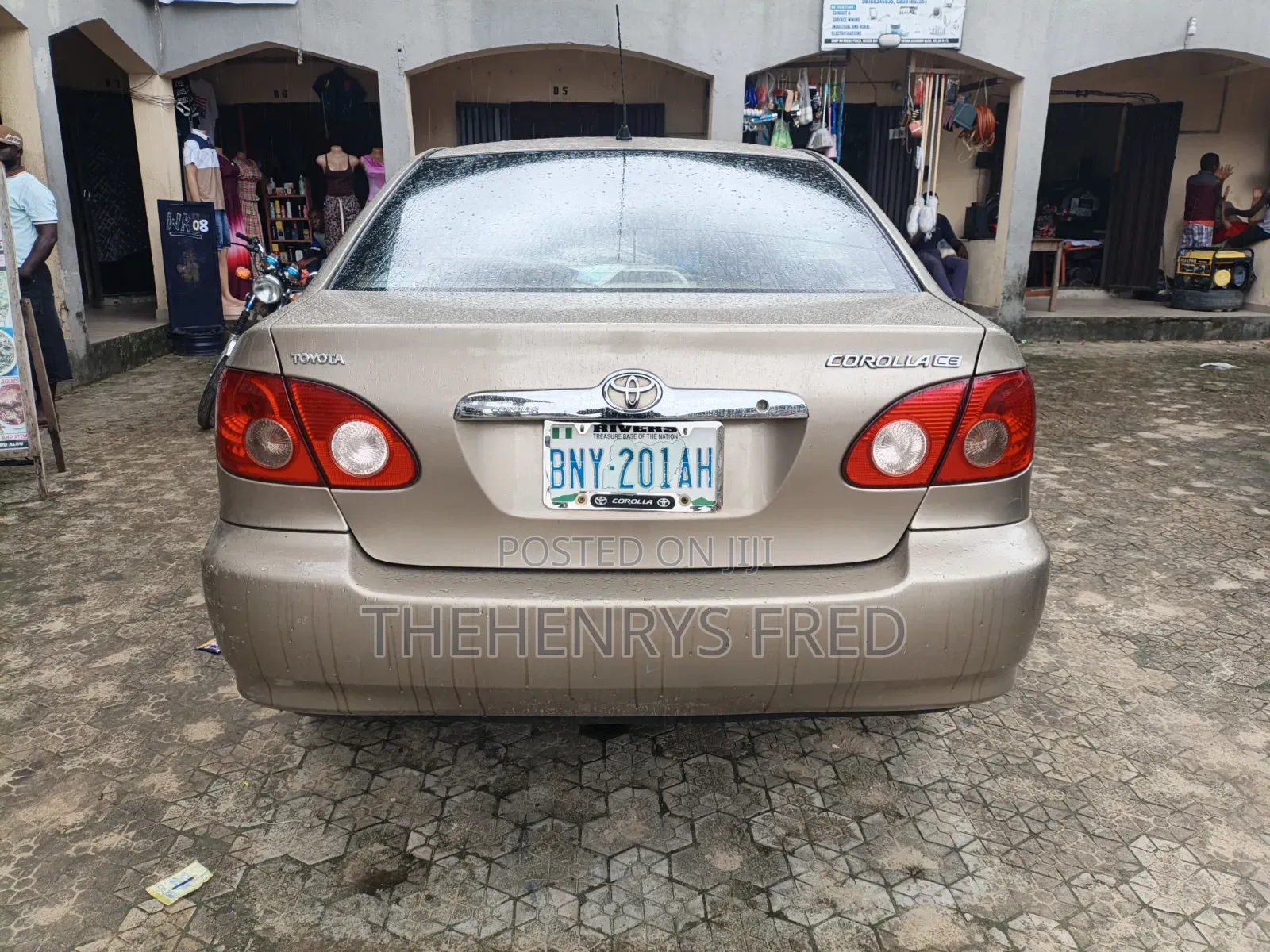 Toyota Corolla S 2007 Gold