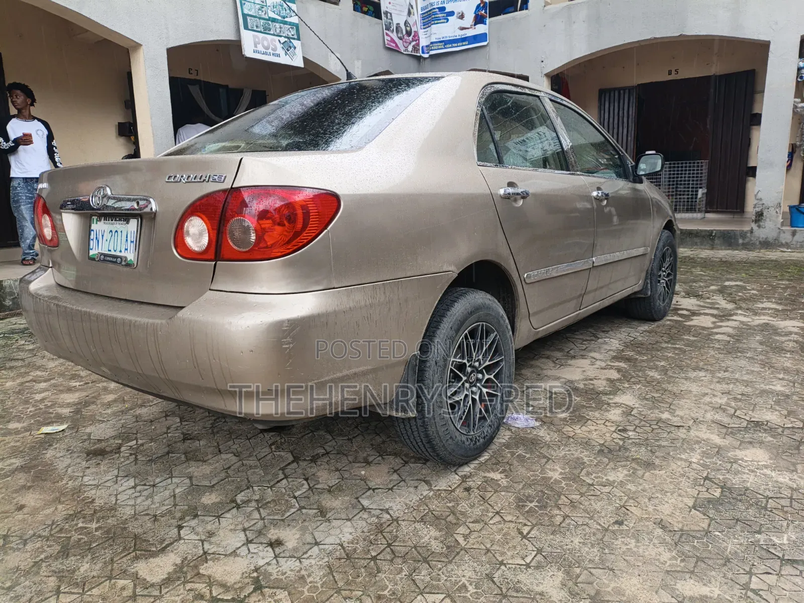 Toyota Corolla S 2007 Gold