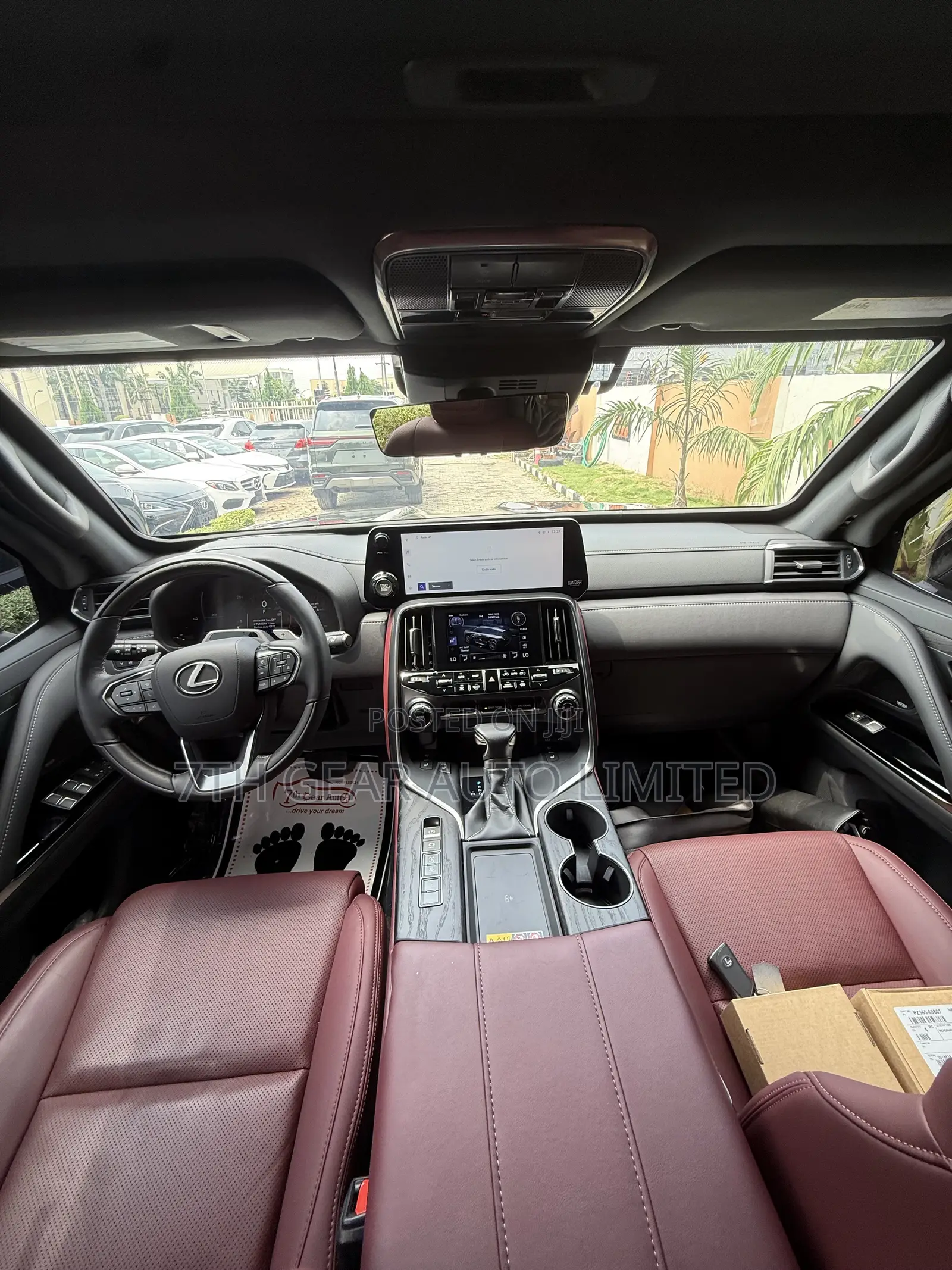 New Lexus LX 600 2025 Black