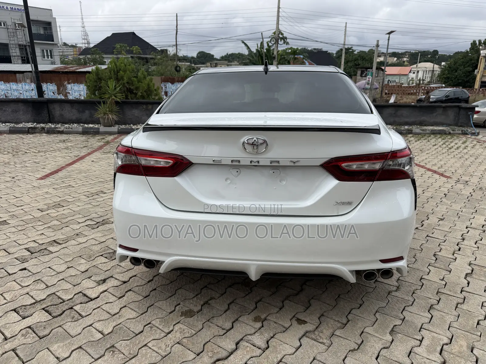 Toyota Camry XSE (2.5L 4cyl 8A) 2019 White