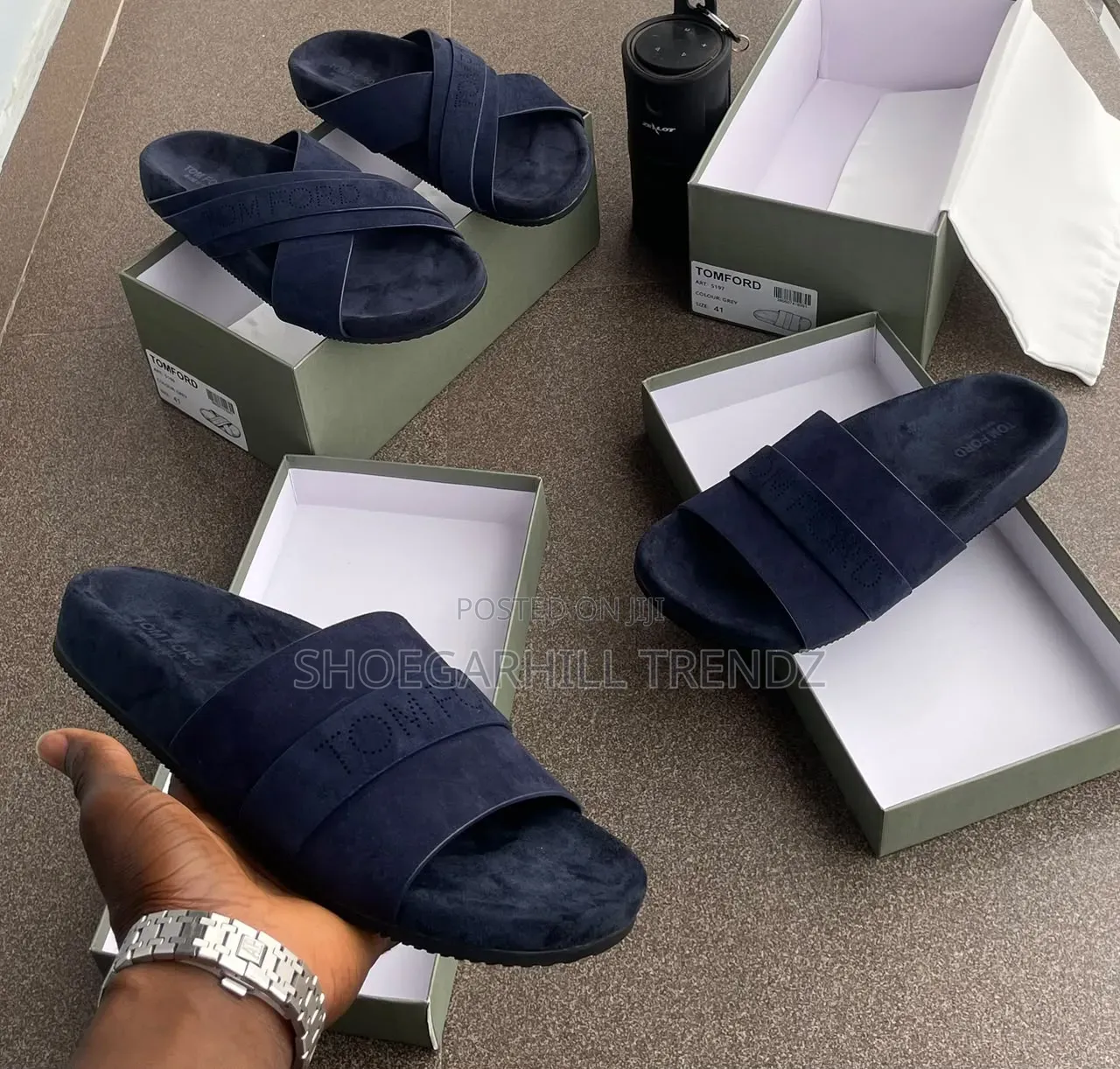 Tomford Crisscross and Covered Palm Slippers | Modern Comfort Style