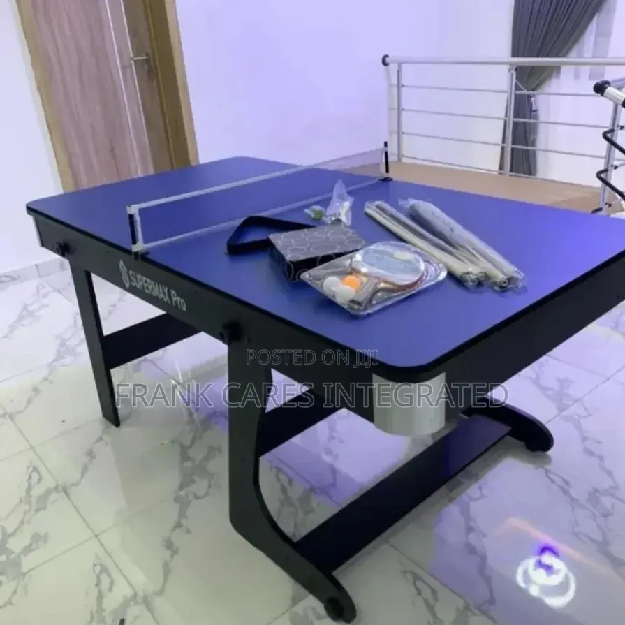 Snooker Board With Table Tennis and Movable Tyres