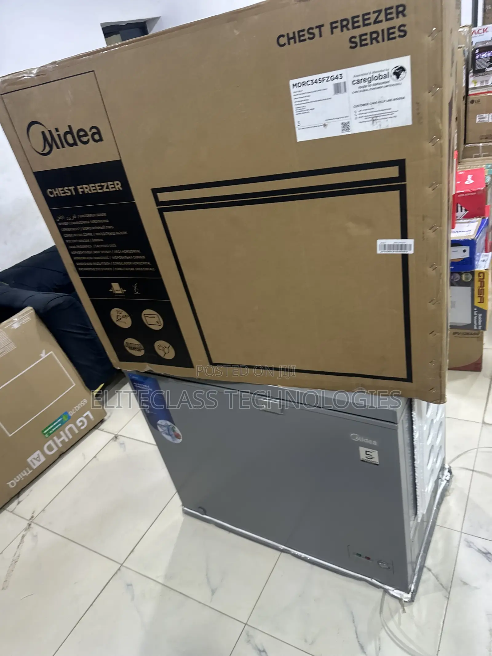 New Midea 250 Litres Freezing Appliance