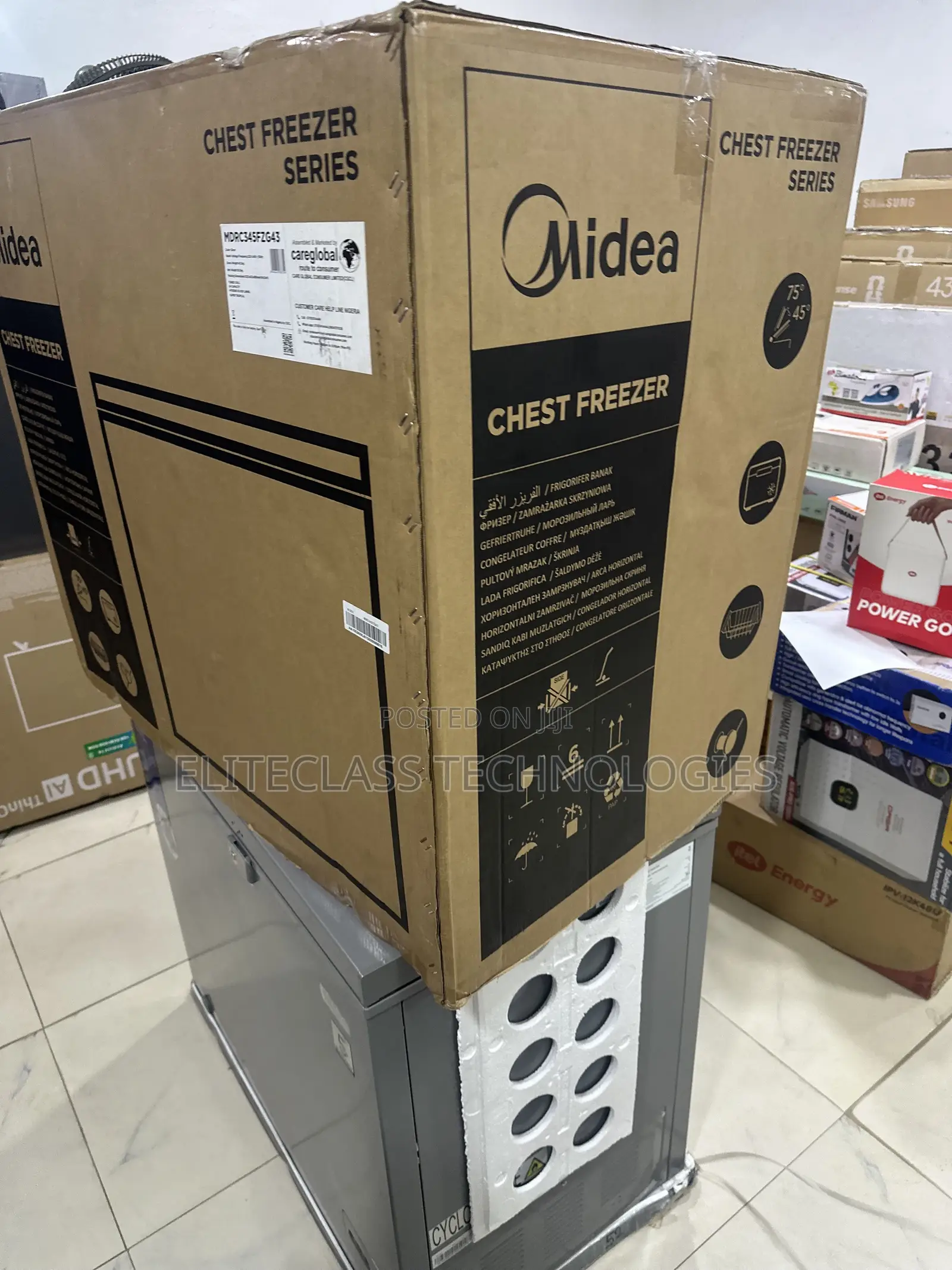 New Midea 250 Litres Freezing Appliance