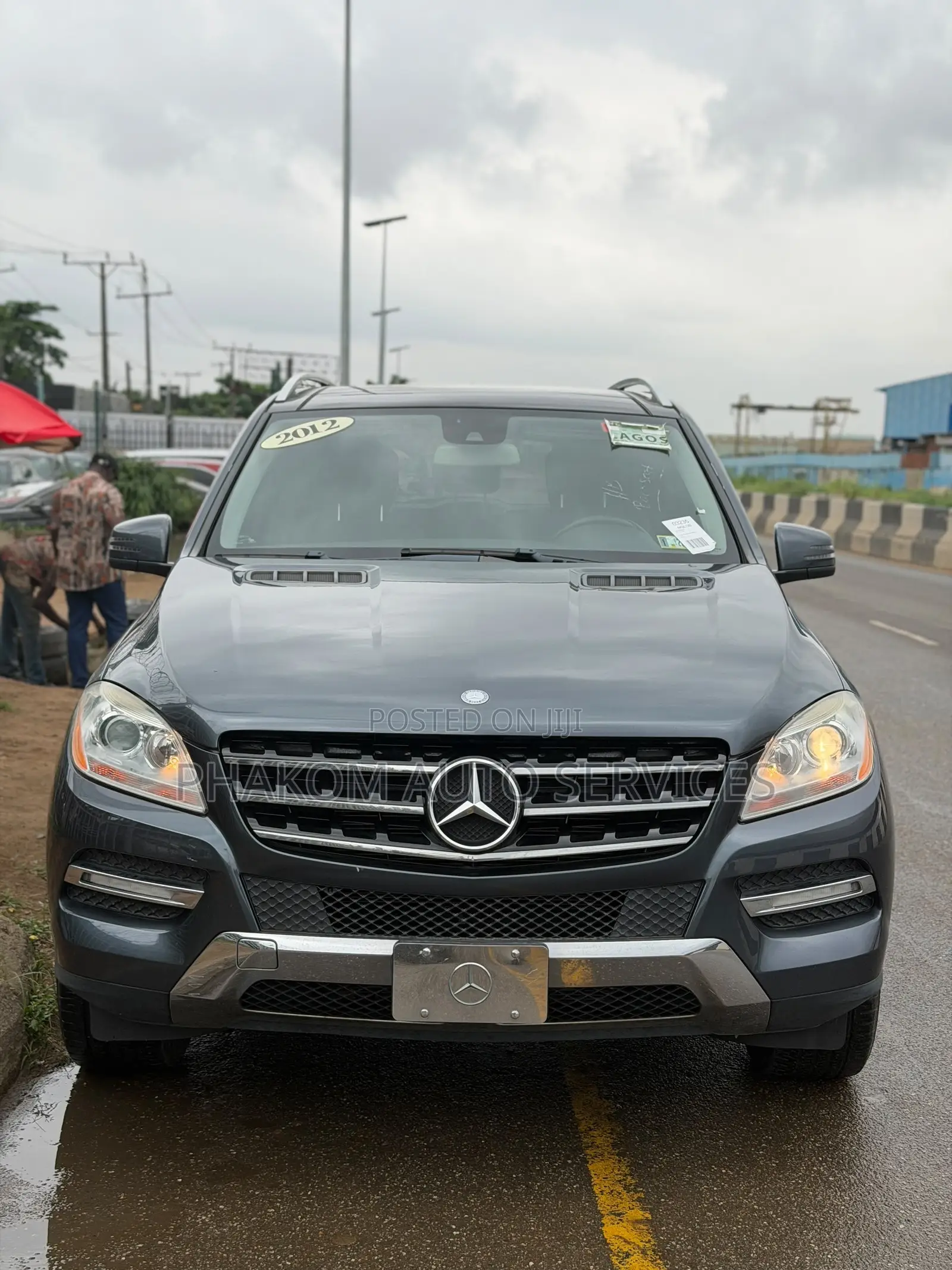 Mercedes-Benz M Class ML 350 4Matic 2012 Gray
