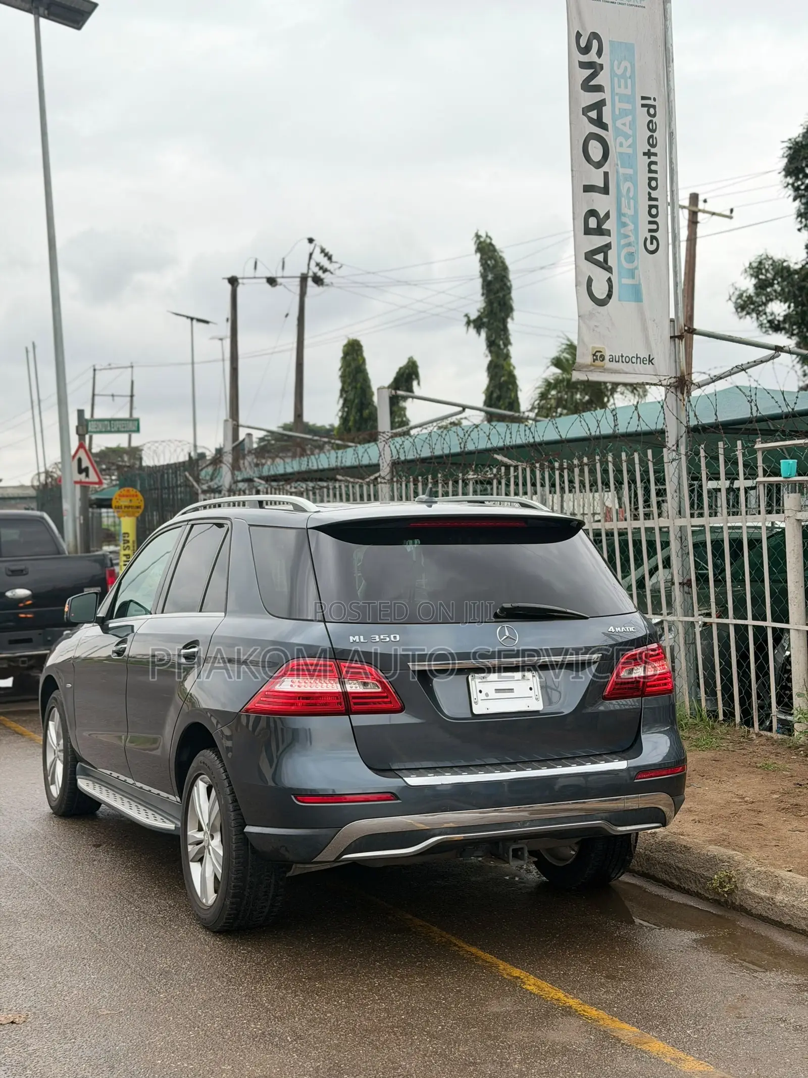 Mercedes-Benz M Class ML 350 4Matic 2012 Gray