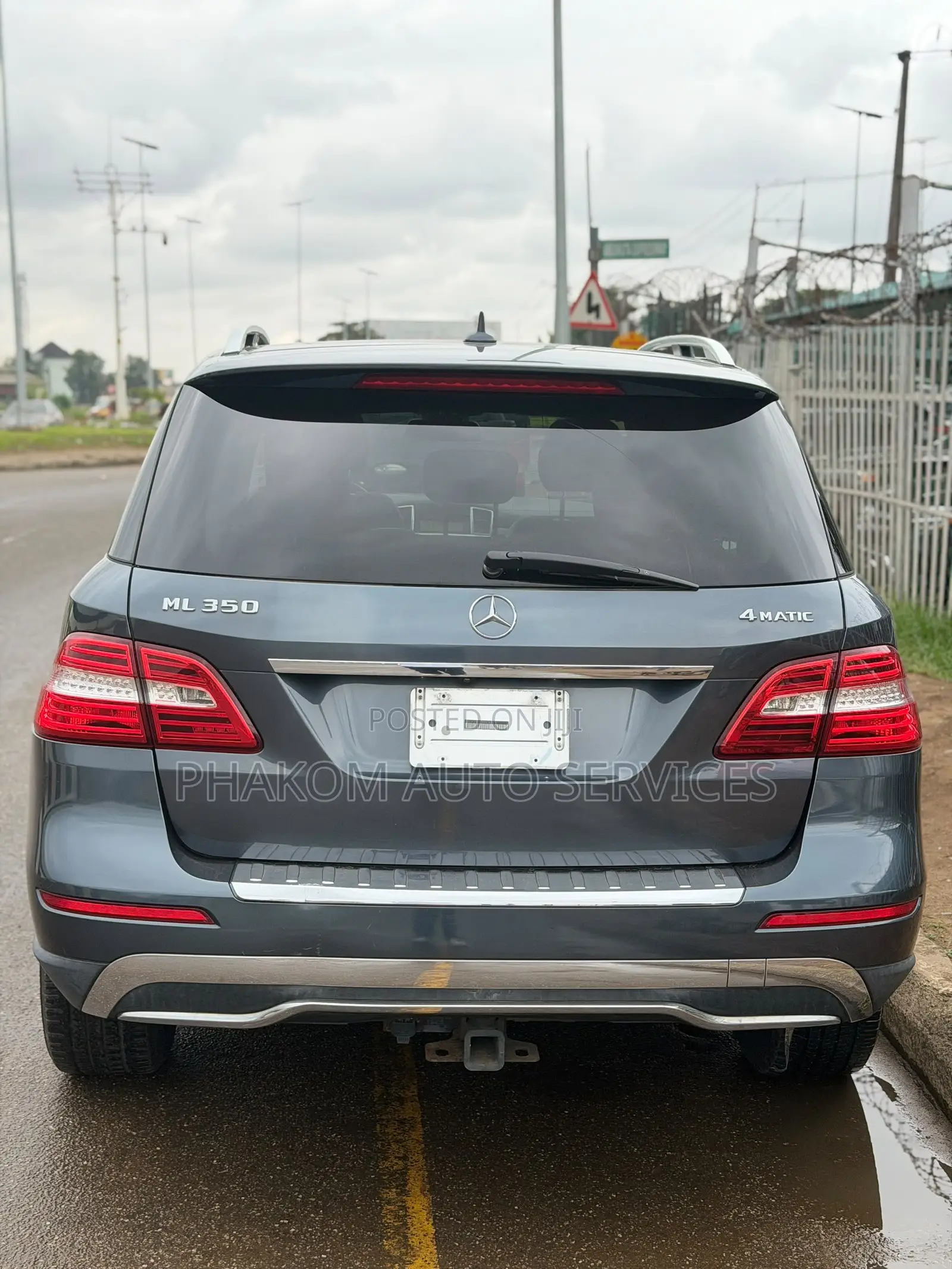 Mercedes-Benz M Class ML 350 4Matic 2012 Gray
