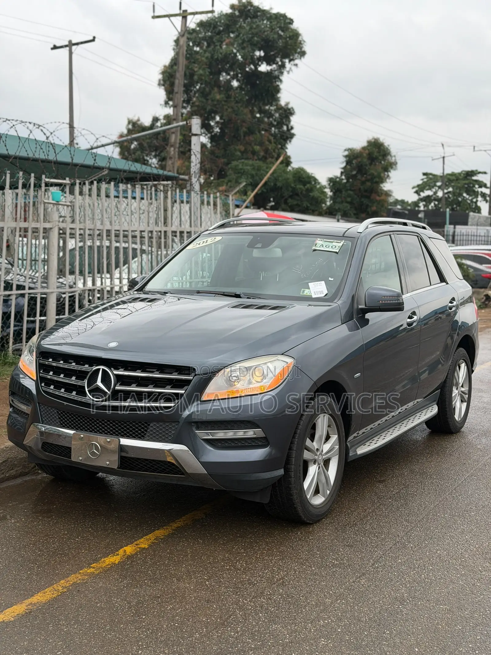 Mercedes-Benz M Class ML 350 4Matic 2012 Gray