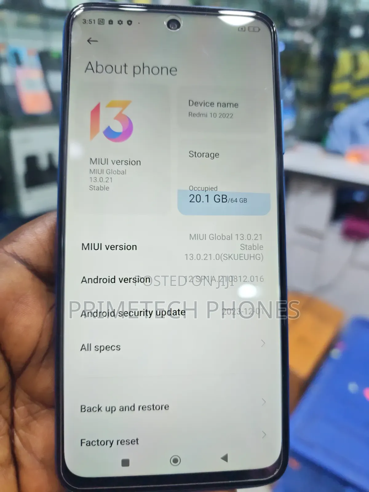 Xiaomi Redmi 10 64 GB Blue