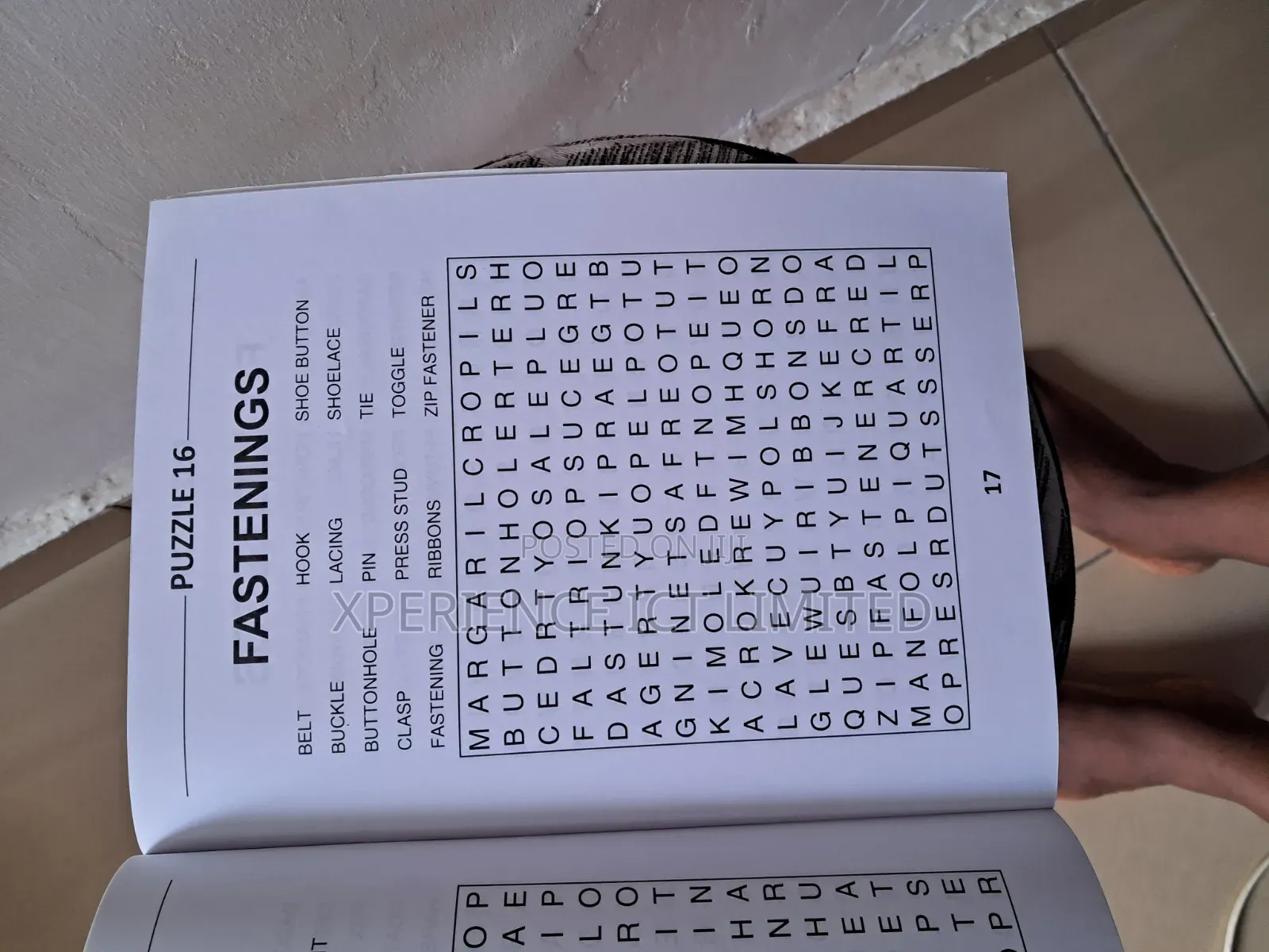 Large Print Word Search Puzzle Book