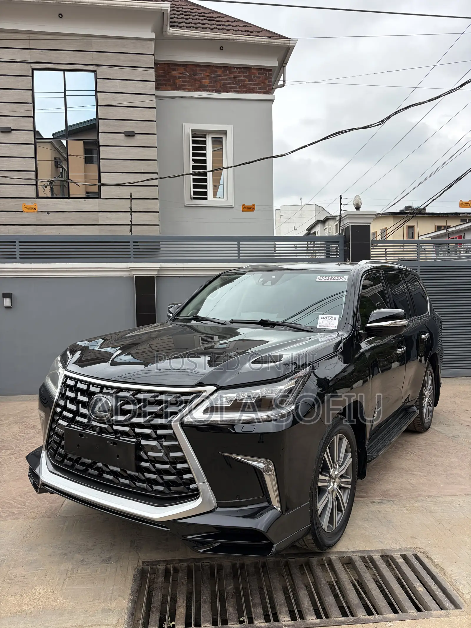 Lexus LX 570 AWD 2017 Black
