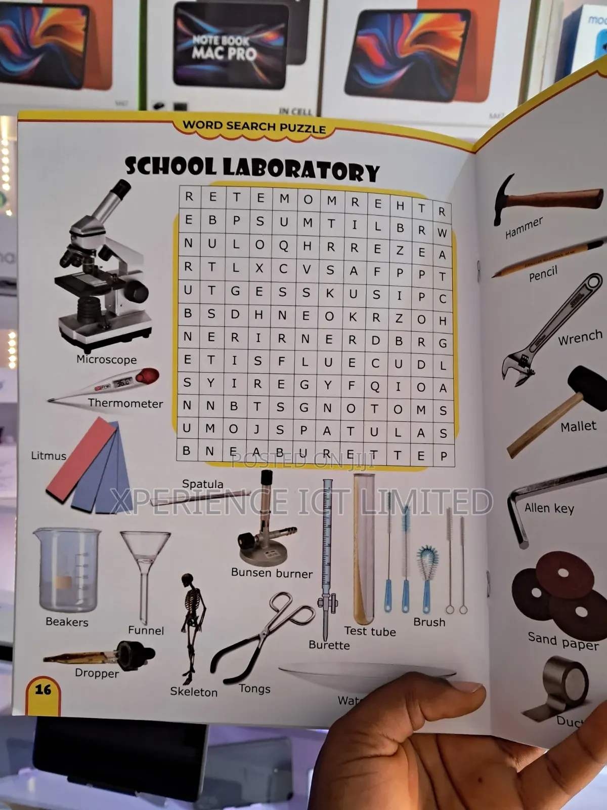 Pictorial Word Search Puzzle